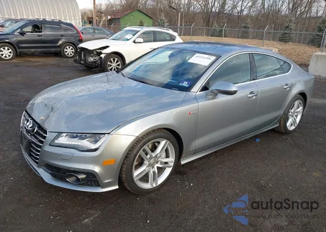 2014 Audi A7 3.0T Premium Plus from USA, damaged, VIN WAU2GAFC0EN027458
